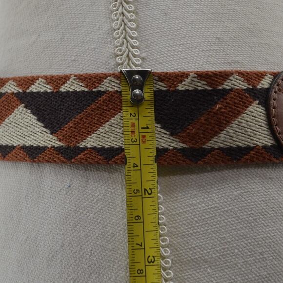 Levi's Men's Size 32 Southwestern Belt Multi-color Geo Woven - Picture 8 of 10